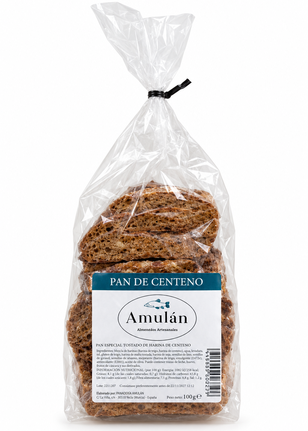 PAN DE CENTENO